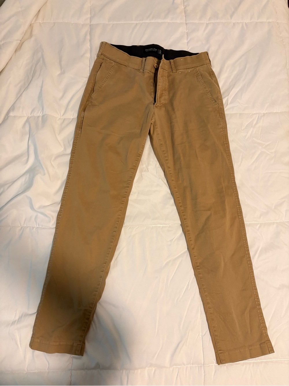 Abercrombie & Fitch Men’s super skinny stretch pants